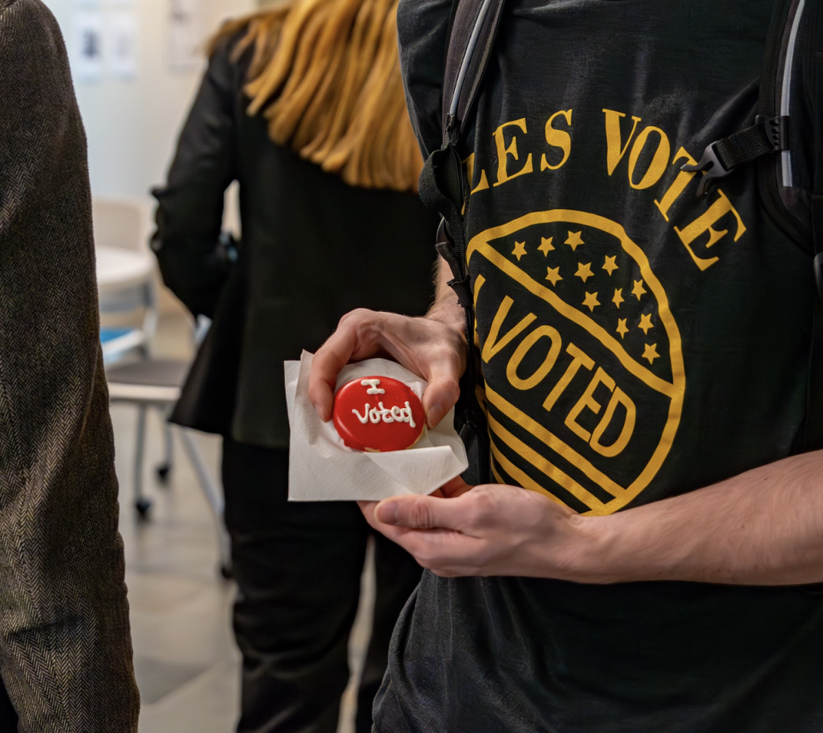 The St. Olaf community celebrates winning the 2022 Minnesota Democracy Cup